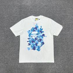 BAPE SHIRT BLUE CAMO