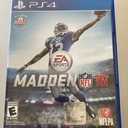 PS4 Madden NFL16