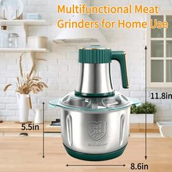 New food processor with two 6 blades sets