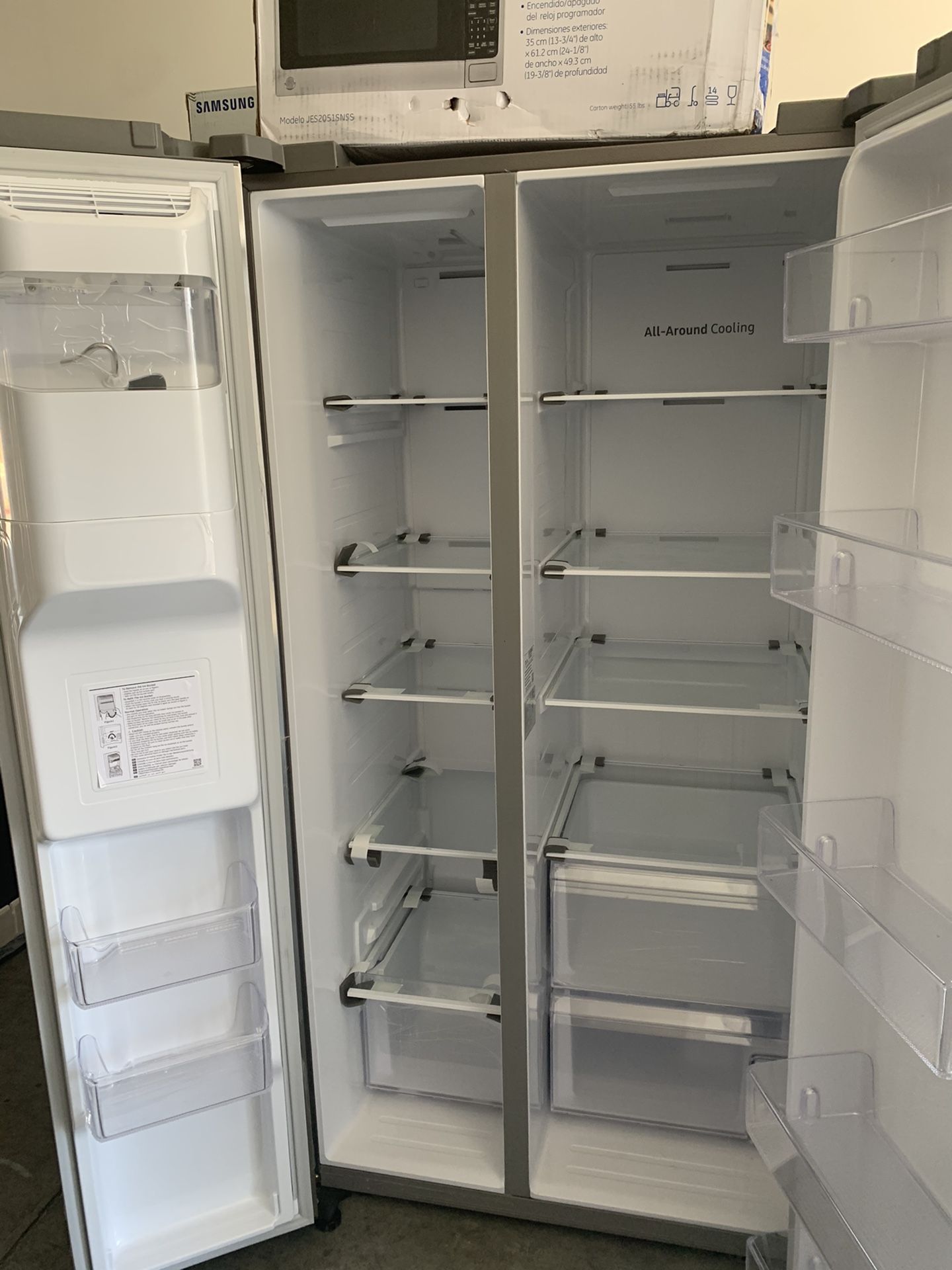 Samsung Side By Side Refrigerator