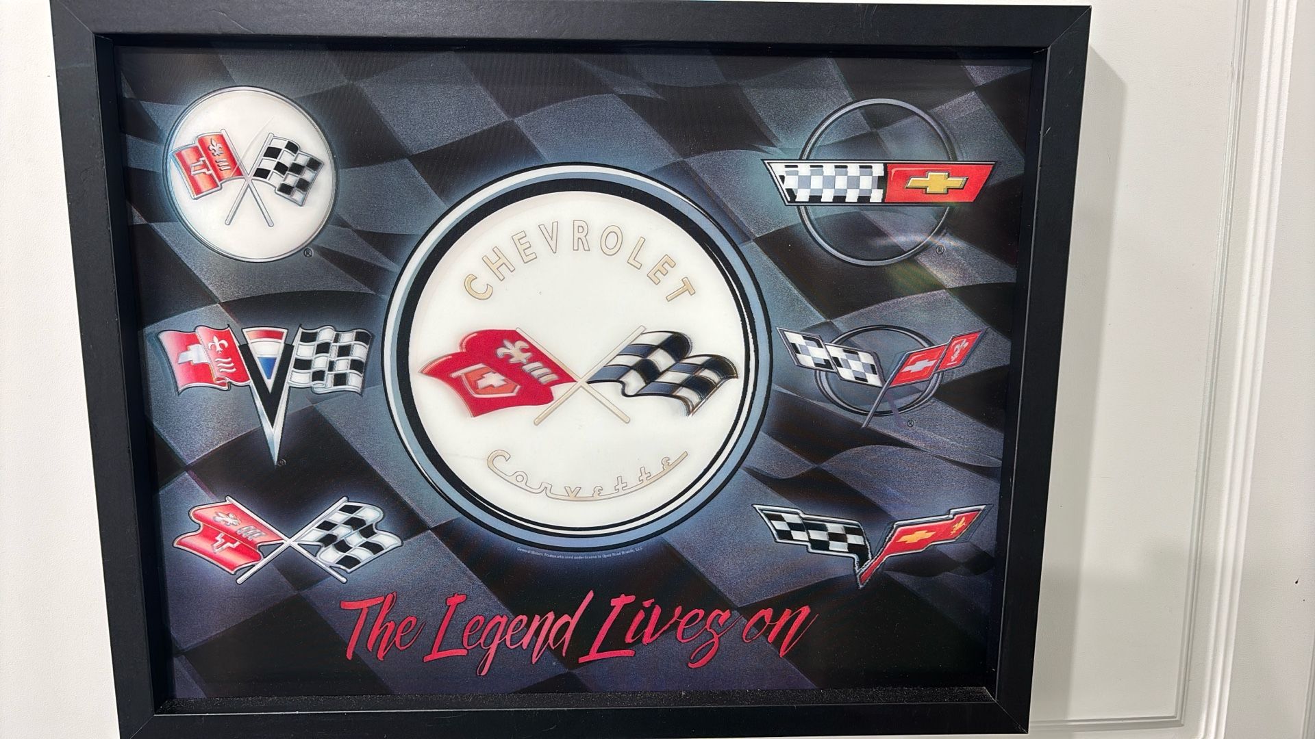 Chevrolet Corvette hologram picture