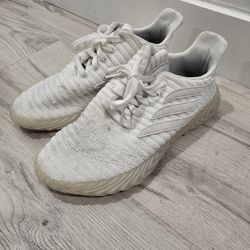 Adidas Sobakov White Sneakers – Men’s 8 – Good Condition