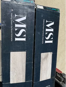 LVT flooring new in box