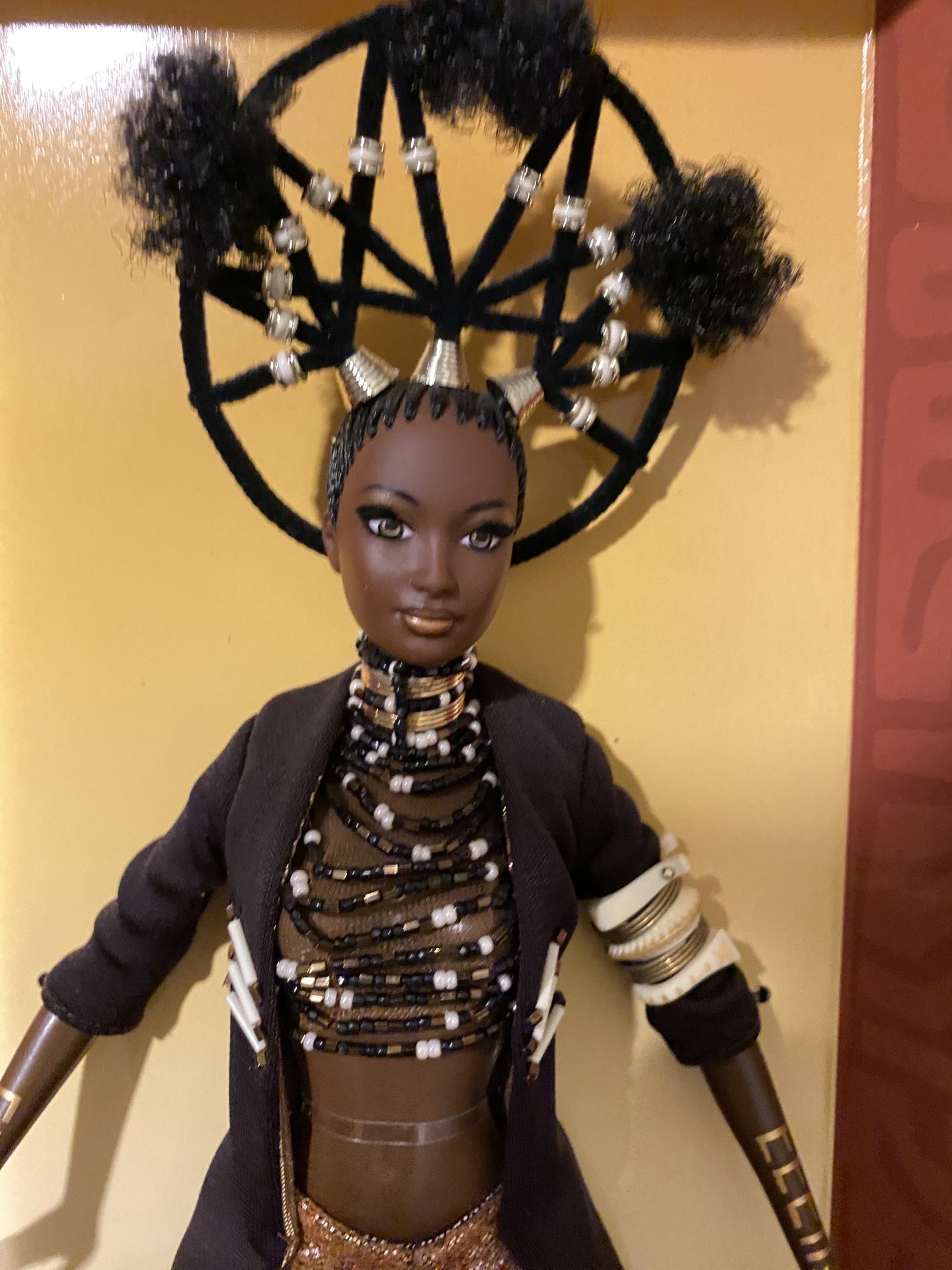 MOJA Treasures Of Africa Black Barbie Collector Edition 