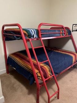 Metal Single / Double Bunk Bed Unit