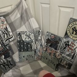 Uniquely 1 Of A Kind!!  Yankees FlowArt!!