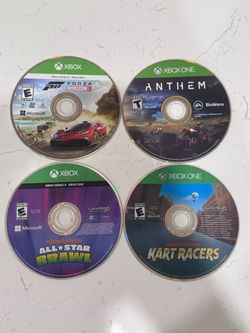 4 XBOX Game Bundle
