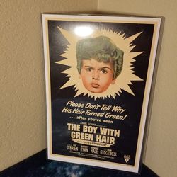 The Boy With Green Hair Poster