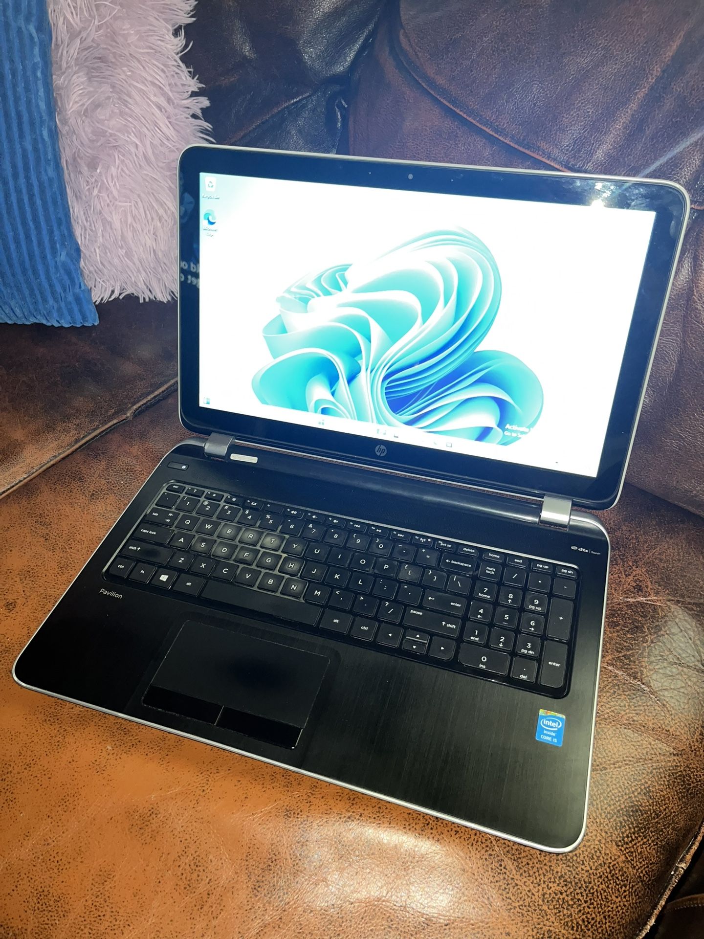 HP Laptop Pavilion TS 15 15” Intel Core i5-4200U 12 GB Memory 1TB HDD Intel HD 15.6" Touch Screen DVD-RE Camera WiFi Laptop Charger included In good