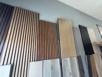 Acoustic wall panels wood veneer