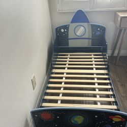 Space Theme Toddler Bed