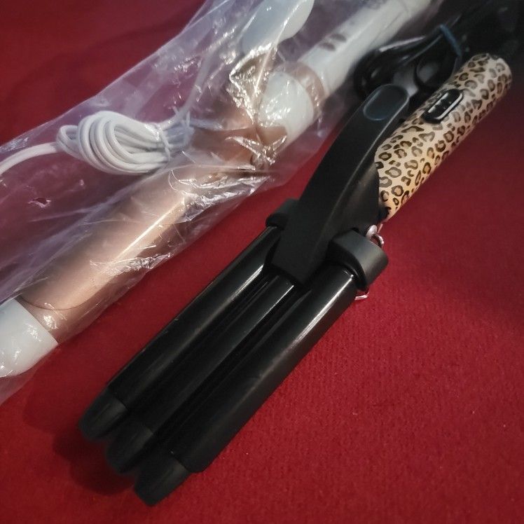 Small Hair Crimper And 3/4 Inch Conair Curling Iron