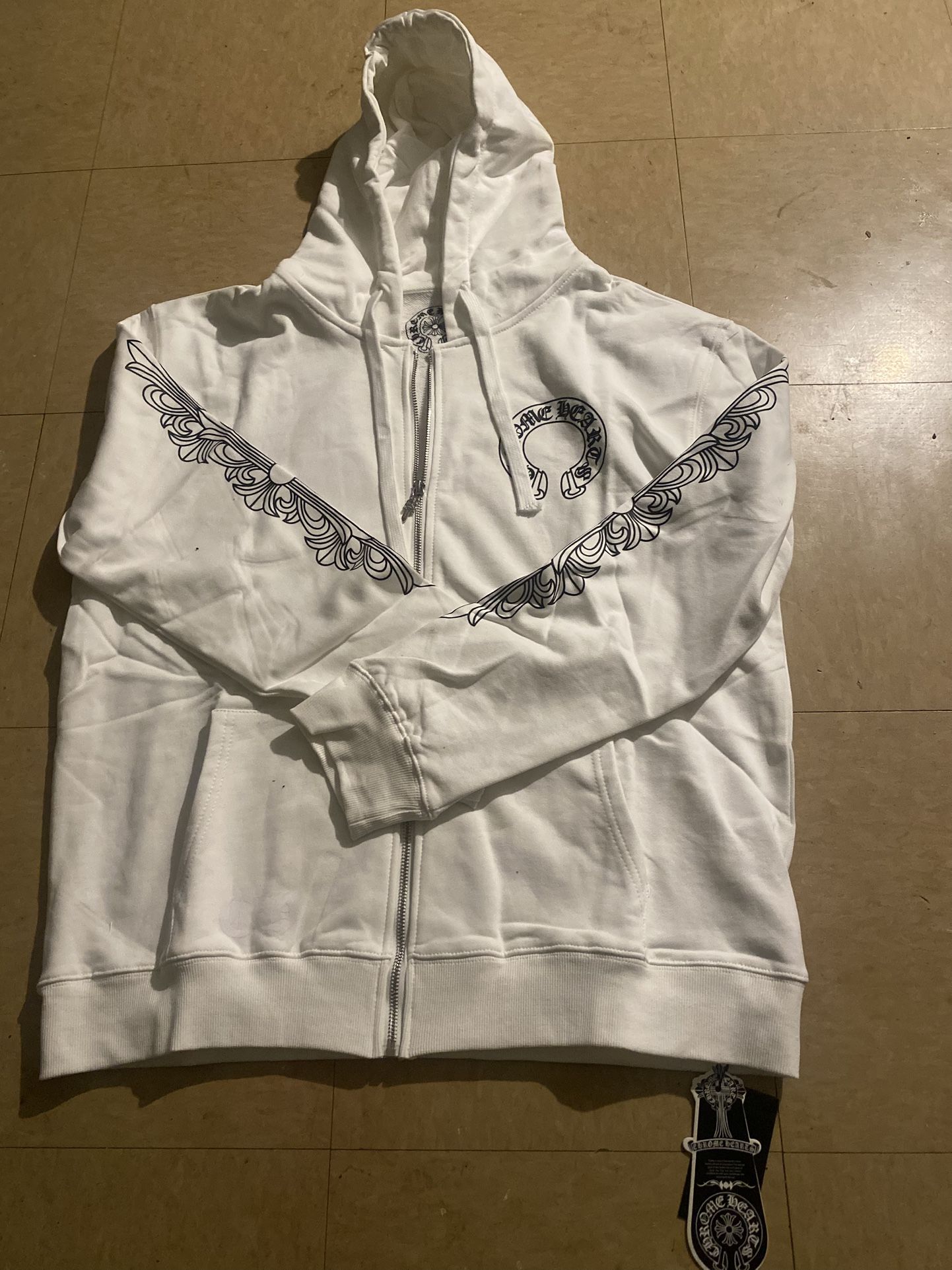 Brand New White Chrome Hearts Jacket Size M In Stock / L Sold 