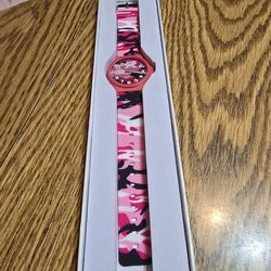 Socico swatch watch from the camouflage collection