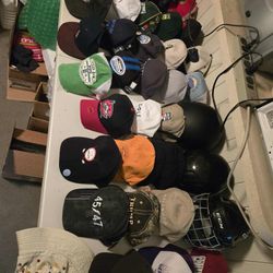 Selling 69 Hats Different Brands And Colors And Logos Selling As A Lot 