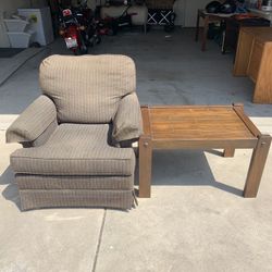 Chair ,End Table