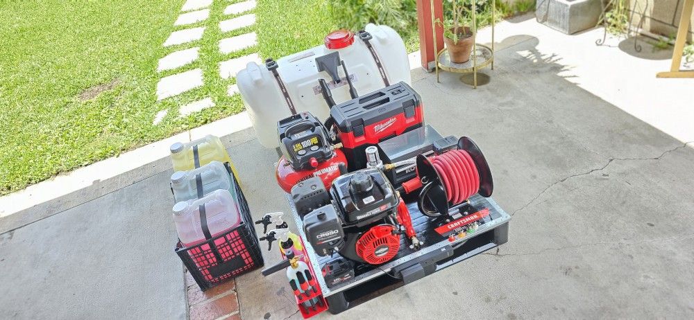 Carwash Equipment Detail Mobile Skid Complete!equipo De Carwash