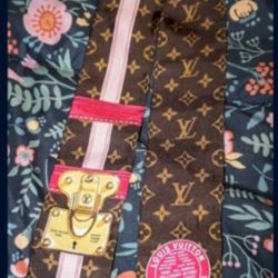 AUTHENTIC LOUIS VUITTON BANDEAU SCARF MONOGRAM ! 