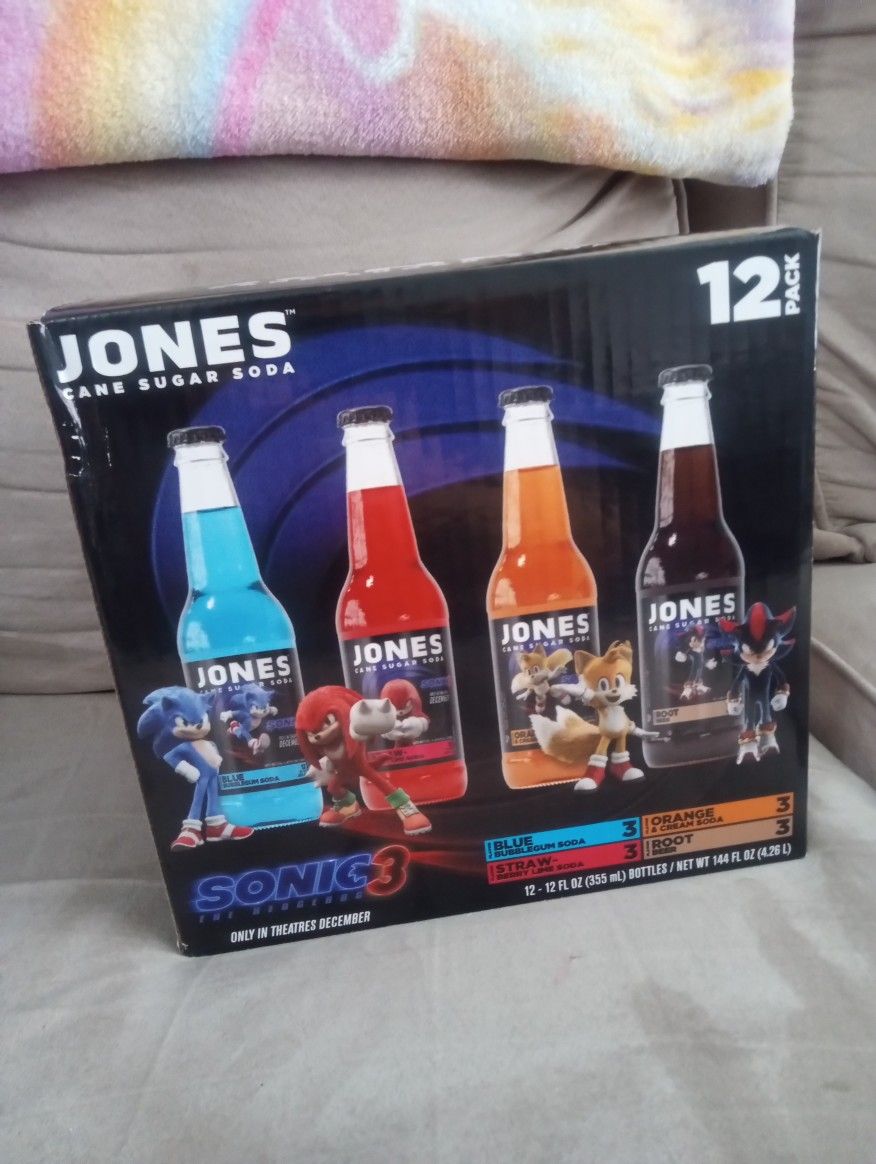 Sonic The Hedgehog 3 Sugar Cane Soda