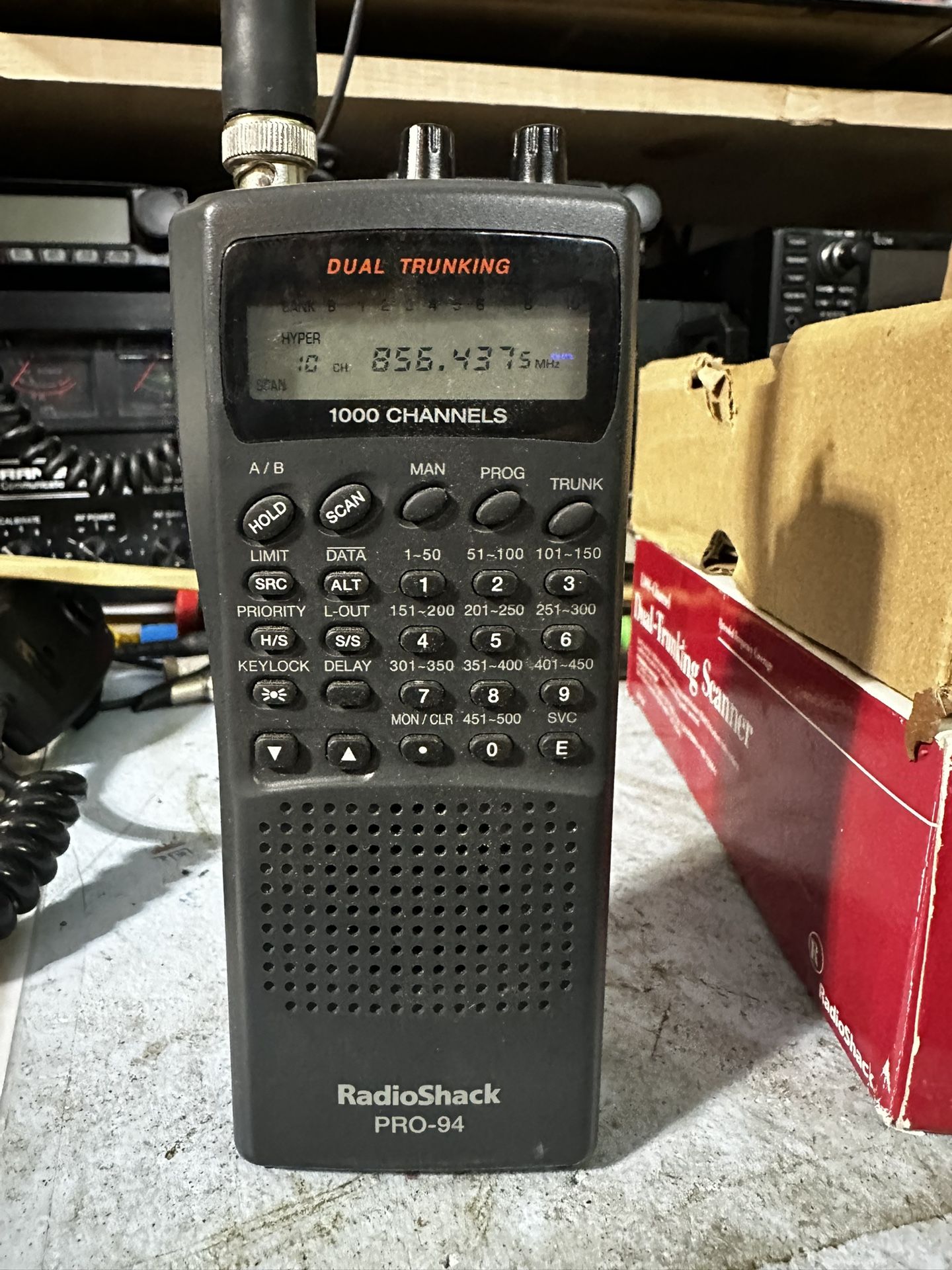 Dual Trunking Scanner