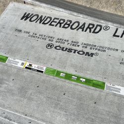 Wonder Board Bathroom 