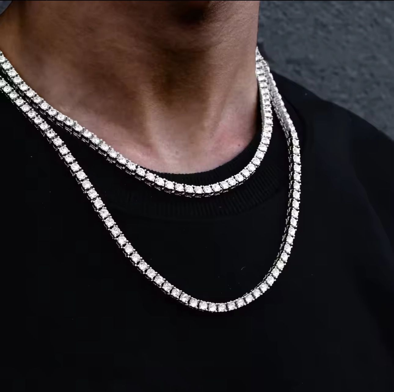 TENNIS CHAIN NECKLACE