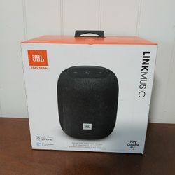 JBL Link Music Bluetooth Wi-Fi Speaker New