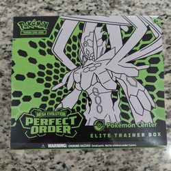 Pokemon Center Perfect Order ETB Sealed