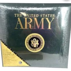 New Army Scrapbook Photo Album 