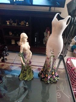 Porcelain vases