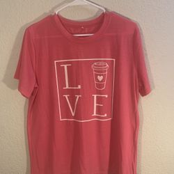 Love Coffee Tee