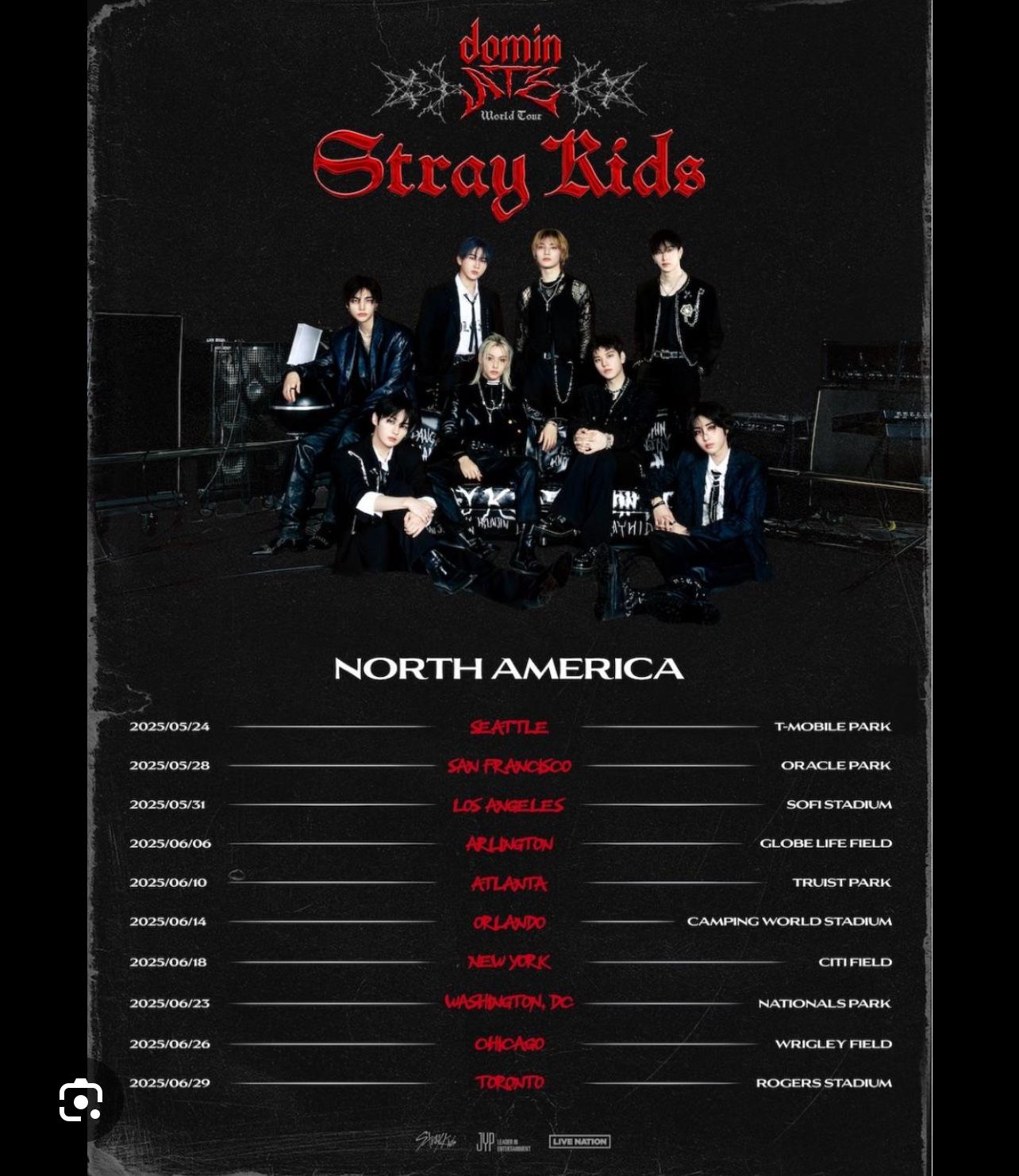2 tickets to see stray kids