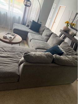 Gray Sectional Couch
