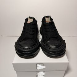 Size 42(8.5) Black Maison Mihara Yasuhiro