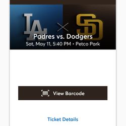 2 Dodger tx Against The Padres $225 Both