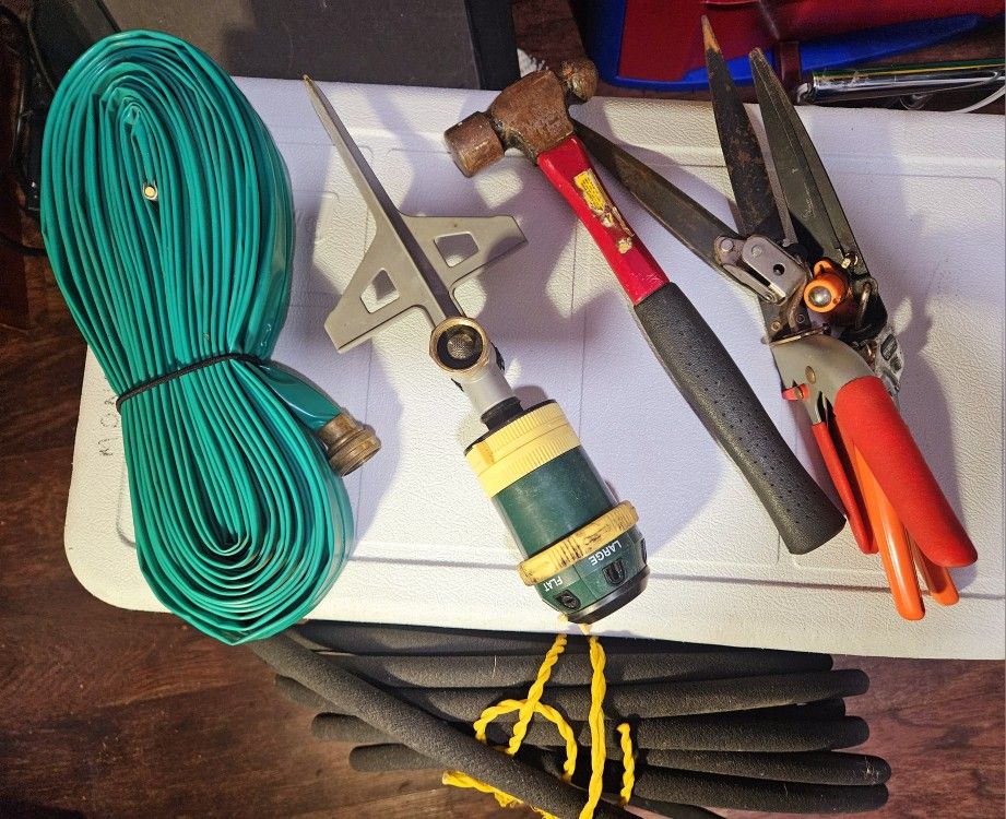 Garden Hoses/sprinkler, Tools
