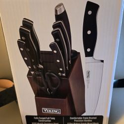 Viking 10pc Forged Stainless Steel Cutlery Set