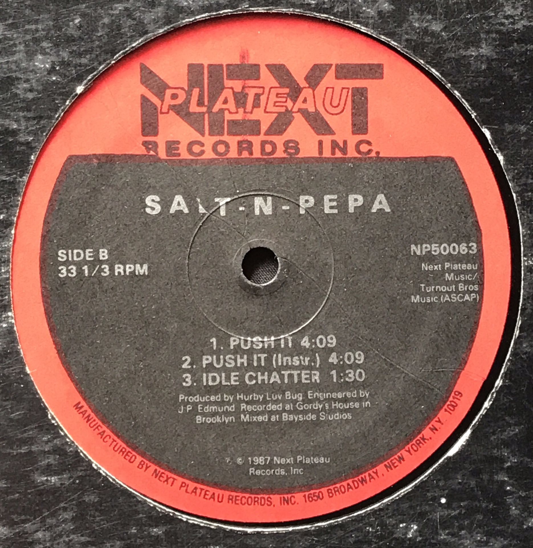 Salt-n-Pepa - Push it (12-inch vinyl) Record Single