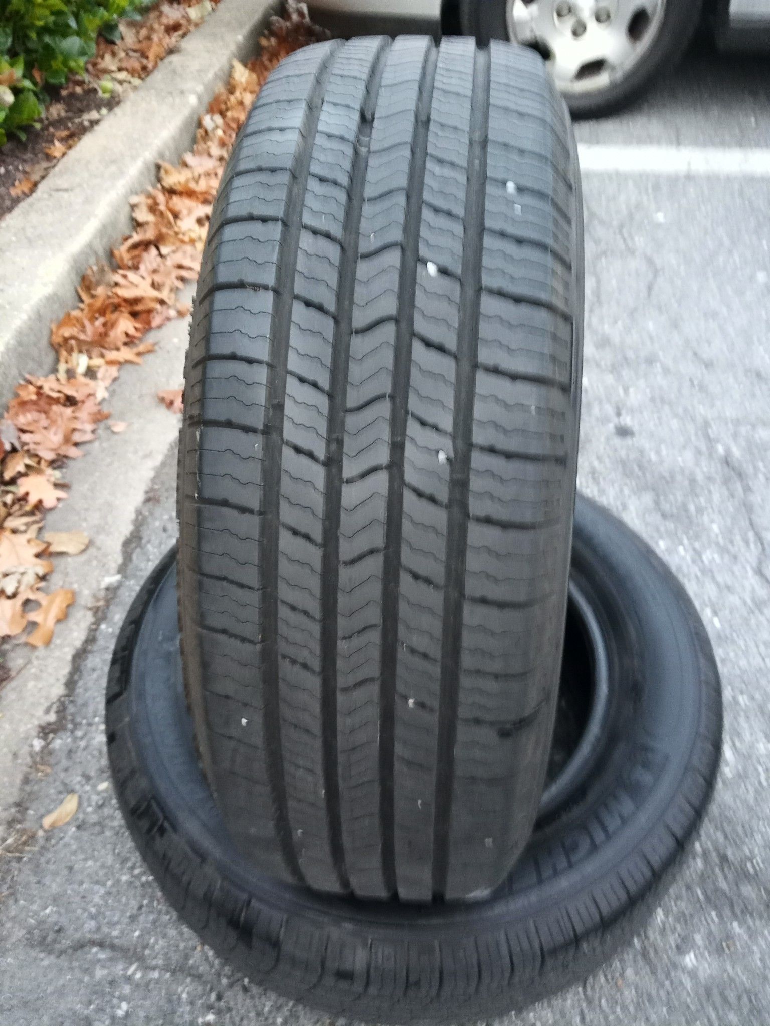 Two Used Michelin Defender All Season Tires.