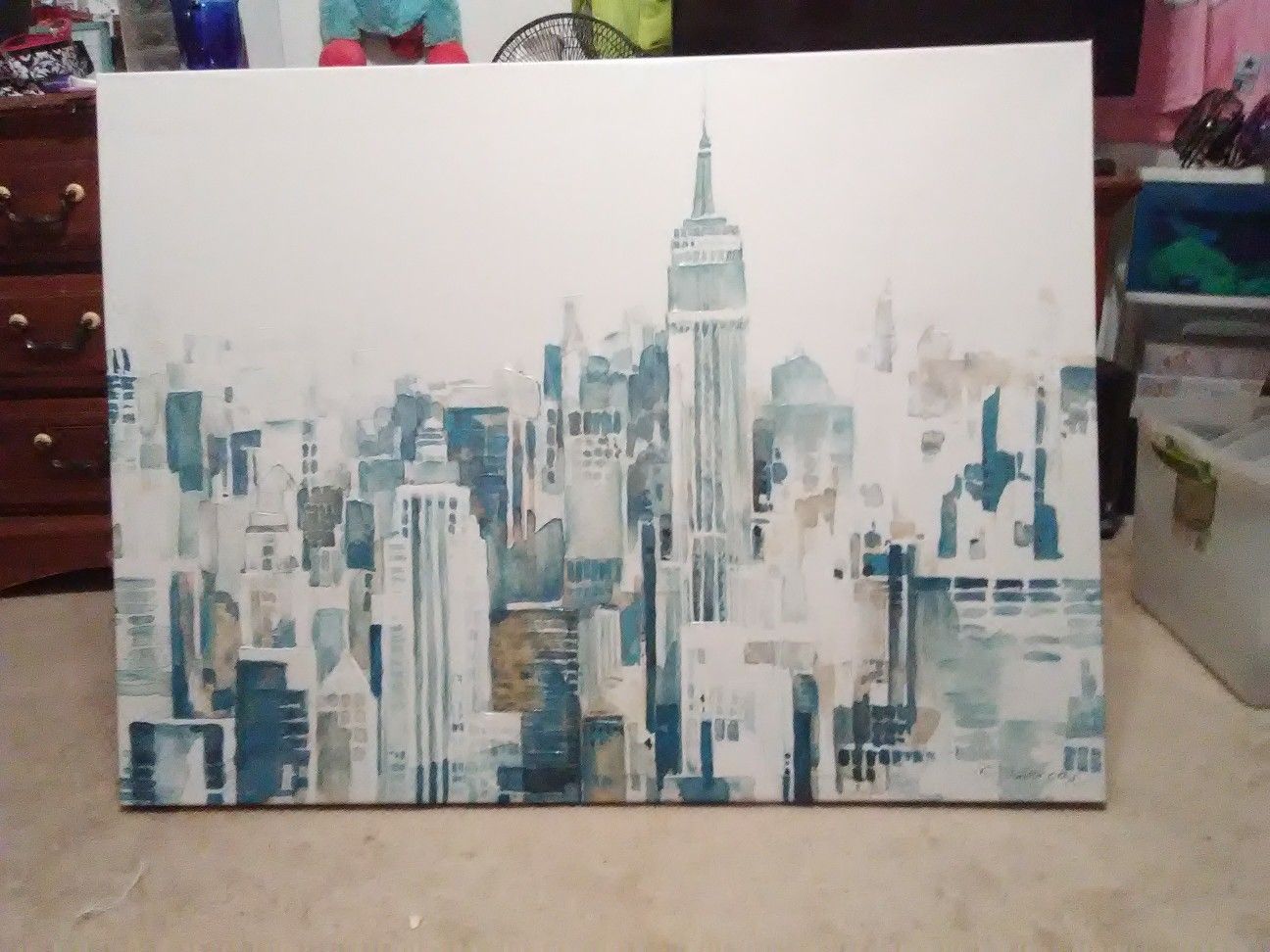 World Market P Valencay print