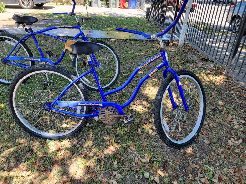 Coastal Cruiser Bikes, Bicicletas Ready For Ride, $75 For Both $40 Each