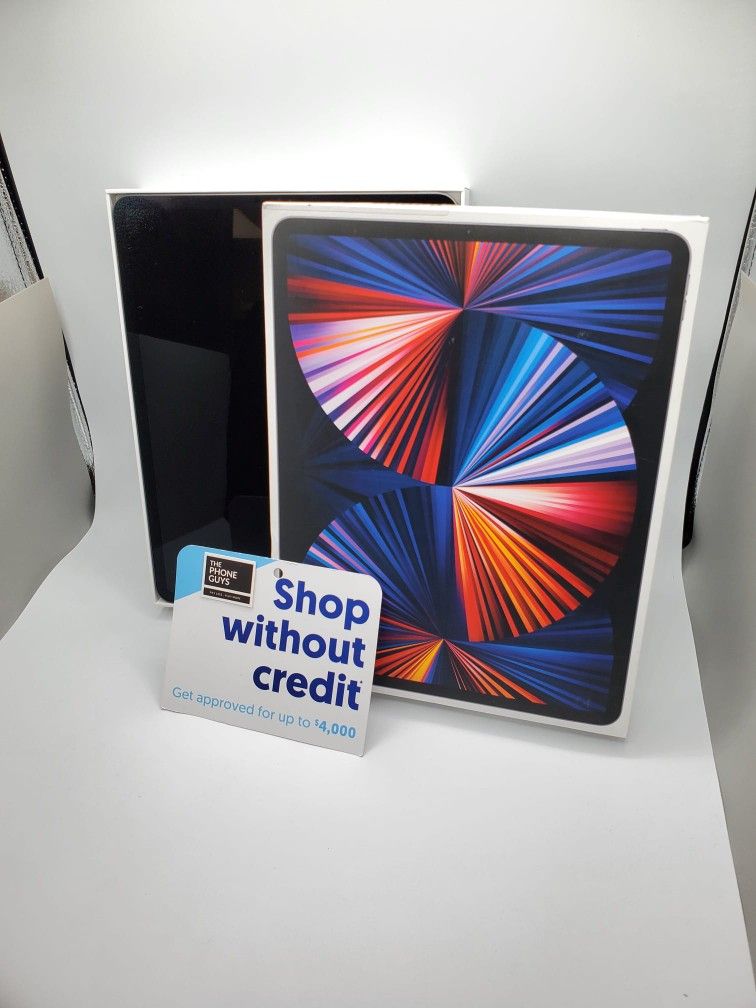 Apple IPad Pro 12.9 5th Gen Tablet - $25 Down To Take Home Today Pay The Rest Later