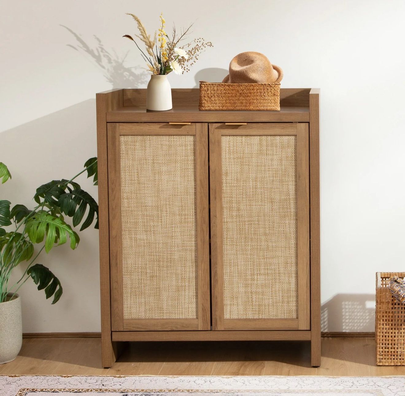 Savanna Shoe Cabinet, 24 Pairs Shoes