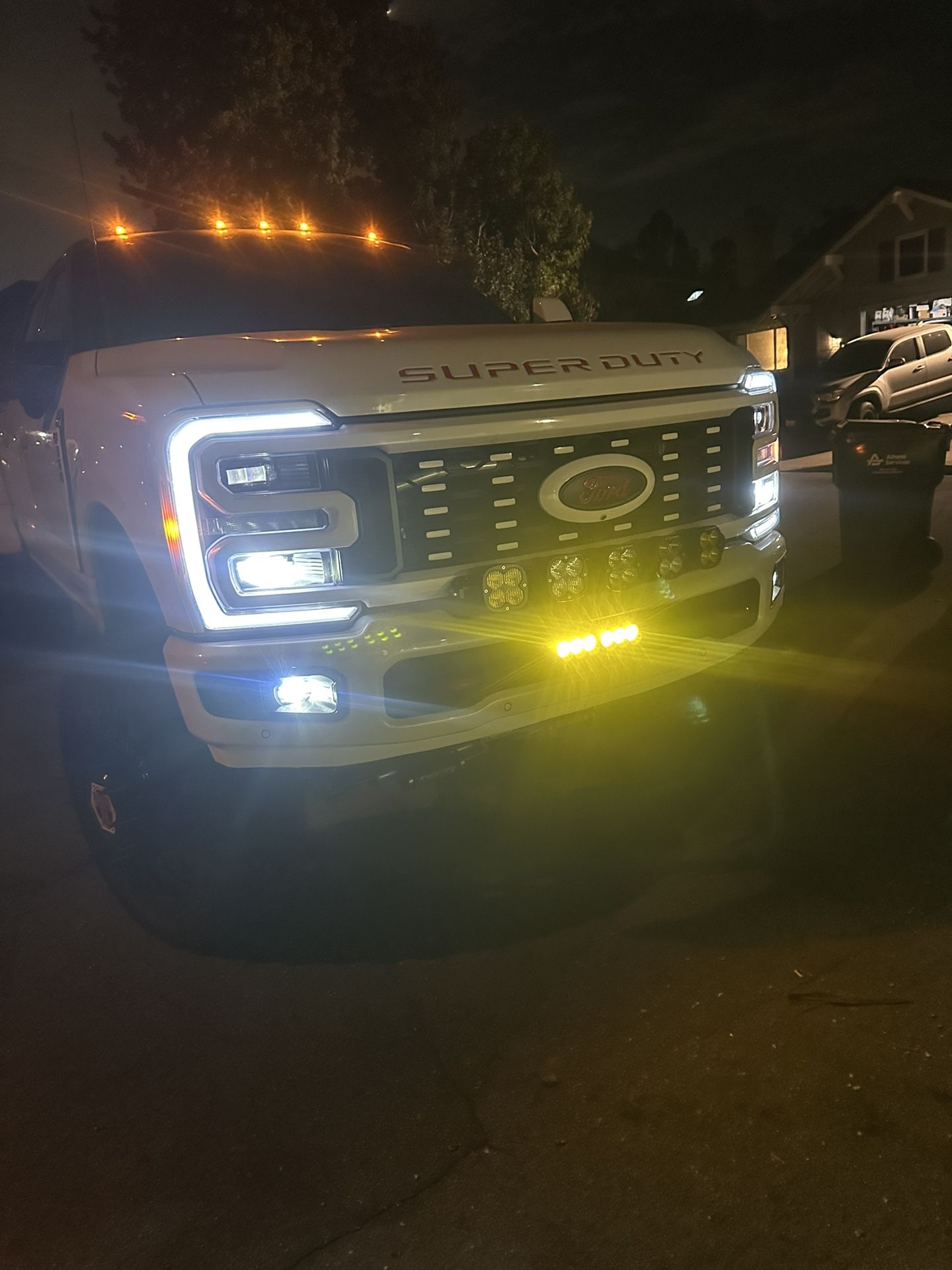 11.5” Led Amber Light Bar