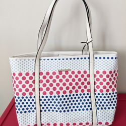 New Dana Buchman Spacious white handbag