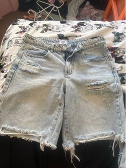 Womens jorts medium