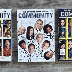 DVDs: Community (Seasons 1, 3, 4)