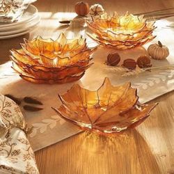 Set de 8-platos de cristal de princess house