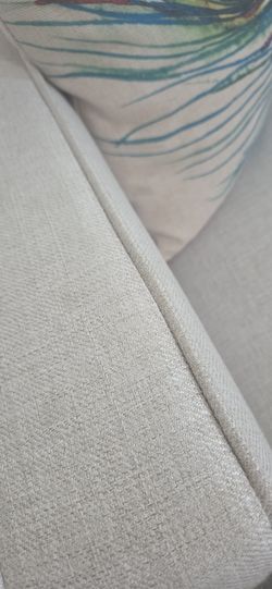Very good condition-two cream sofas for sale 82x34. Cost for each $400