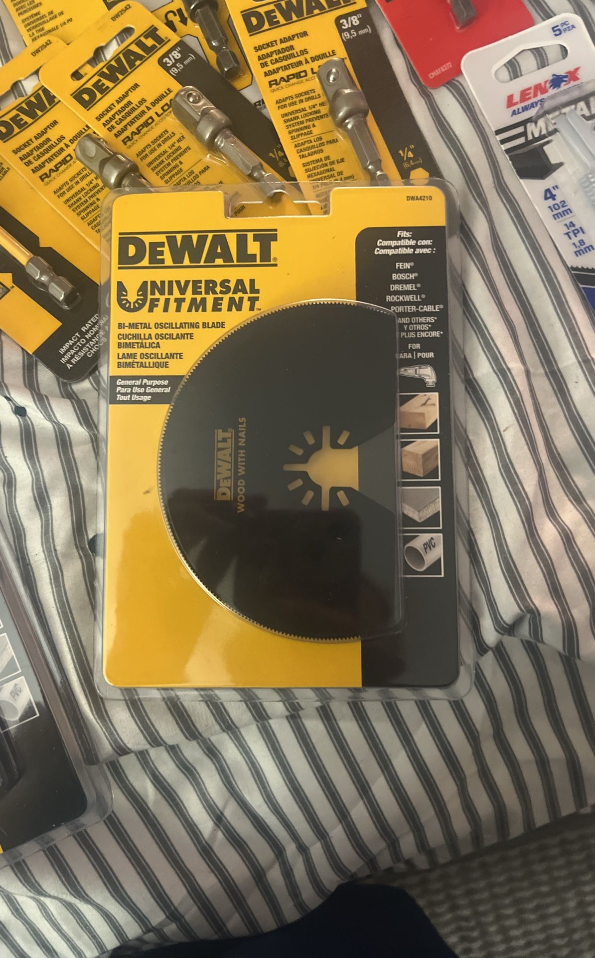 2x Dewalt Oscillating Saw blades